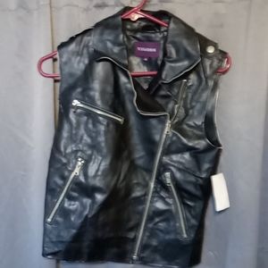 Vigoss faux leather vest